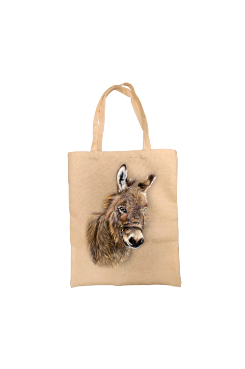 Donkey Tote Bag, Donkey Bag, Personalised Tote Bag